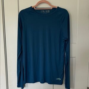 LIG Women's Teal Long Sleeve Top